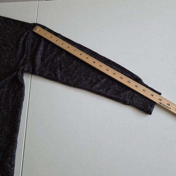 PINK Victoria's Secret Pajama Set Women S Heathered Gray LS Top Pants - Picture 6 of 16